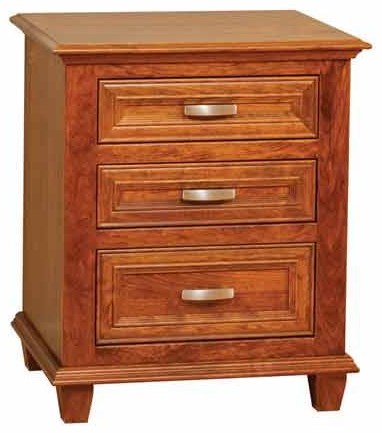 Nisley Rosedale RD3142 Rosedale 3 Drawer Nightstand Wayside